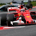 Kimi Raikkonen (FIN) Ferrari SF70-H at Formula One Testing, Day Two, Barcelona, Spain, 28 February 2017. © Sutton Images