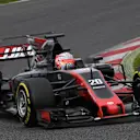 Kevin Magnussen (DEN) Haas VF-17 at Formula One Testing, Day Two, Barcelona, Spain, 28 February 2017. © Sutton Images