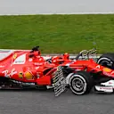 Kimi Raikkonen (FIN) Ferrari SF70-H with aero sensors at Formula One Testing, Day Two, Barcelona, Spain, 28 February 2017. © Sutton Images