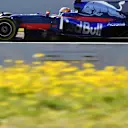 Carlos Sainz jr (ESP) Scuderia Toro Rosso STR12 at Formula One Testing, Day Four, Barcelona, Spain, 10 March 2017. © Sutton Images