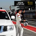 Fernando Alonso (ESP) McLaren returns to the pits after stopping on track at Formula One Testing, Day Four, Barcelona, Spain, 10 March 2017. © Sutton Images