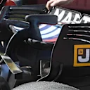 Williams FW40 rear wing at Formula One Testing, Day Four, Barcelona, Spain, 10 March 2017. © Sutton Images