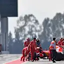 Kimi Raikkonen (FIN) Ferrari SF70-H at Formula One Testing, Day Four, Barcelona, Spain, 10 March 2017. © Sutton Images