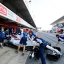 Lance Stroll (CDN) Williams FW40 at Formula One Testing, Day Four, Barcelona, Spain, 10 March 2017. © Sutton Images
