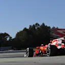 Sebastian Vettel (GER) Ferrari SF70-H at Formula One Testing, Day One, Barcelona, Spain, 7 March 2017. © Sutton Images