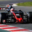 Kevin Magnussen (DEN) Haas VF-17 at Formula One Testing, Day One, Barcelona, Spain, 7 March 2017. © Sutton Images