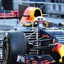 Daniel Ricciardo (AUS) Red Bull Racing RB13 with aero sensor at Formula One Testing, Day One, Barcelona, Spain, 7 March 2017. © Sutton Images