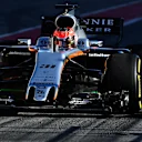 Esteban Ocon (FRA) Force India VJM10 at Formula One Testing, Day One, Barcelona, Spain, 7 March 2017. © Sutton Images