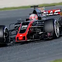 Kevin Magnussen (DEN) Haas VF-17 at Formula One Testing, Day Three, Barcelona, Spain, 9 March 2017. © Sutton Images