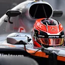Esteban Ocon (FRA) Force India VJM10 at Formula One Testing, Day Three, Barcelona, Spain, 9 March 2017. © Sutton Images