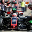 Kevin Magnussen (DEN) Haas VF-17 at Formula One Testing, Day Three, Barcelona, Spain, 9 March 2017. © Sutton Images