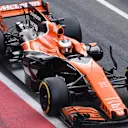 Stoffel Vandoorne (BEL) McLaren MCL32 at Formula One Testing, Day Three, Barcelona, Spain, 9 March 2017. © Sutton Images