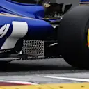 Aero sensor on the rear floor of the Sauber C36 at Formula One Testing, Day Two, Barcelona, Spain, 8 March 2017. © Sutton Images