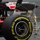 Kimi Raikkonen (FIN) Ferrari SF70-H with rear aero sensors at Formula One Testing, Day Two, Barcelona, Spain, 8 March 2017. © Sutton Images