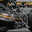 Nico Hulkenberg (GER) Renault Sport F1 Team RS17 with rear aero sensors at Formula One Testing, Day Two, Barcelona, Spain, 8 March 2017. © Sutton Images