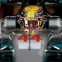 Lewis Hamilton (GBR) Mercedes-Benz F1 W08 Hybrid at Formula One Testing, Day Two, Barcelona, Spain, 8 March 2017. © Sutton Images