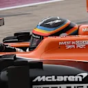 Fernando Alonso (ESP) McLaren MCL32 at Formula One World Championship, Rd17, United States Grand Prix, Practice, Circuit of the Americas, Austin, Texas, USA, Friday 20 October 2017. © Manuel Goria/Sutton Images