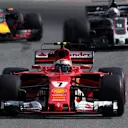 Kimi Raikkonen (FIN) Ferrari SF70-H at Formula One World Championship, Rd17, United States Grand Prix, Practice, Circuit of the Americas, Austin, Texas, USA, Friday 20 October 2017. © Kym Illman/Sutton Images