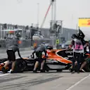 Fernando Alonso (ESP) McLaren MCL32 at Formula One World Championship, Rd17, United States Grand Prix, Practice, Circuit of the Americas, Austin, Texas, USA, Friday 20 October 2017. © Mark Sutton/Sutton Images