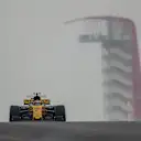 Carlos Sainz (ESP) Renault Sport F1 Team RS17 at Formula One World Championship, Rd17, United States Grand Prix, Practice, Circuit of the Americas, Austin, Texas, USA, Friday 20 October 2017. © Kym Illman/Sutton Images