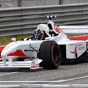 Patrick Friesacher (AUT) F1 Experiences 2-Seater driver at Formula One World Championship, Rd17, United States Grand Prix, Practice, Circuit of the Americas, Austin, Texas, USA, Friday 20 October 2017. © Mark Sutton/Sutton Images