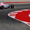 Sergio Perez (MEX) Force India VJM10 at Formula One World Championship, Rd17, United States Grand Prix, Qualifying, Circuit of the Americas, Austin, Texas, USA, Saturday 21 October 2017. © Kym Illman/Sutton Images