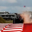 Daniel Ricciardo (AUS) Red Bull Racing RB13 runs wide at Formula One World Championship, Rd17, United States Grand Prix, Qualifying, Circuit of the Americas, Austin, Texas, USA, Saturday 21 October 2017. © Manuel Goria/Sutton Images