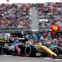 Carlos Sainz (ESP) Renault Sport F1 Team RS17 at Formula One World Championship, Rd17, United States Grand Prix, Qualifying, Circuit of the Americas, Austin, Texas, USA, Saturday 21 October 2017. © Kym Illman/Sutton Images
