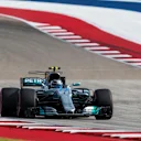 Valtteri Bottas (FIN) Mercedes-Benz F1 W08 Hybrid at Formula One World Championship, Rd17, United States Grand Prix, Qualifying, Circuit of the Americas, Austin, Texas, USA, Saturday 21 October 2017. © Manuel Goria/Sutton Images