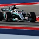 Lewis Hamilton (GBR) Mercedes-Benz F1 W08 Hybrid at Formula One World Championship, Rd17, United States Grand Prix, Qualifying, Circuit of the Americas, Austin, Texas, USA, Saturday 21 October 2017. © Kym Illman/Sutton Images