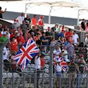 Fans at Formula One World Championship, Rd17, United States Grand Prix, Qualifying, Circuit of the Americas, Austin, Texas, USA, Saturday 21 October 2017. © Mark Sutton/Sutton Images