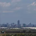 City skyline at Formula One World Championship, Rd17, United States Grand Prix, Qualifying, Circuit of the Americas, Austin, Texas, USA, Saturday 21 October 2017. © Kym Illman/Sutton Images