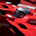 Kimi Raikkonen (FIN) Ferrari SF70-H on the grid at Formula One World Championship, Rd17, United States Grand Prix, Race, Circuit of the Americas, Austin, Texas, USA, Sunday 22 October 2017. © Manuel Goria/Sutton Images