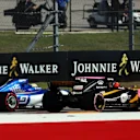 Marcus Ericsson (SWE) Sauber C36 and Nico Hulkenberg (GER) Renault Sport F1 Team RS17 at Formula One World Championship, Rd17, United States Grand Prix, Race, Circuit of the Americas, Austin, Texas, USA, Sunday 22 October 2017. © Kym Illman/Sutton Images