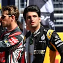 Carlos Sainz jr (ESP) Renault Sport F1 Team on the grid at Formula One World Championship, Rd17, United States Grand Prix, Race, Circuit of the Americas, Austin, Texas, USA, Sunday 22 October 2017. © Mark Sutton/Sutton Images