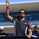 Romain Grosjean (FRA) Haas F1 on the drivers parade at Formula One World Championship, Rd17, United States Grand Prix, Race, Circuit of the Americas, Austin, Texas, USA, Sunday 22 October 2017. © Mark Sutton/Sutton Images