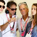 Michael Douglas (USA) in the McLaren garage at Formula One World Championship, Rd17, United States Grand Prix, Race, Circuit of the Americas, Austin, Texas, USA, Sunday 22 October 2017. © Steven Tee/LAT/Sutton Images