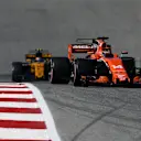 Fernando Alonso (ESP) McLaren MCL32 at Formula One World Championship, Rd17, United States Grand Prix, Race, Circuit of the Americas, Austin, Texas, USA, Sunday 22 October 2017. © Mark Sutton/Sutton Images