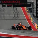 Stoffel Vandoorne (BEL) McLaren MCL32 at Formula One World Championship, Rd17, United States Grand Prix, Race, Circuit of the Americas, Austin, Texas, USA, Sunday 22 October 2017. © Mark Sutton/Sutton Images