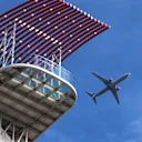 Plane and viewing tower at Formula One World Championship, Rd17, United States Grand Prix, Preparations, Circuit of the Americas, Austin, Texas, USA, Thursday 19 October 2017. © Kym Illman/Sutton Images