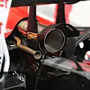 Ferrari SF70-H exhaust detail at Formula One World Championship, Rd17, United States Grand Prix, Preparations, Circuit of the Americas, Austin, Texas, USA, Thursday 19 October 2017. © Mark Sutton/Sutton Images
