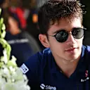 Charles Leclerc (MON) Sauber at Formula One World Championship, Rd17, United States Grand Prix, Preparations, Circuit of the Americas, Austin, Texas, USA, Thursday 19 October 2017. © Mark Sutton/Sutton Images