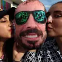 Fans with Fernando Alonso (ESP) McLaren custon printed pillow at Formula One World Championship, Rd17, United States Grand Prix, Preparations, Circuit of the Americas, Austin, Texas, USA, Thursday 19 October 2017. © Kym Illman/Sutton Images