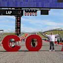 #COTA and fan at Formula One World Championship, Rd17, United States Grand Prix, Preparations, Circuit of the Americas, Austin, Texas, USA, Thursday 19 October 2017. © Kym Illman/Sutton Images