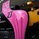 Renault Sport F1 Team RS17 bodywork detail at Formula One World Championship, Rd17, United States Grand Prix, Preparations, Circuit of the Americas, Austin, Texas, USA, Thursday 19 October 2017. © Kym Illman/Sutton Images