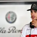 Antonio Giovinazzi, Alfa Romeo Sauber F1 Team at Formula One Testing, Day One, Yas Marina Circuit,