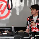 Pietro Fittipaldi, Haas F1 at Formula One Testing, Day One, Yas Marina Circuit, Abu Dhabi, UAE, Tuesday 27 November 2018.