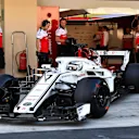 Kimi Raikkonen, Alfa Romeo Sauber C37 at Formula One Testing, Day One, Yas Marina Circuit, Abu Dhabi, UAE, Tuesday 27 November 2018.