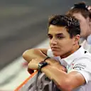Lando Norris, McLaren at Formula One Testing, Day Two, Yas Marina Circuit, Abu Dhabi, UAE,