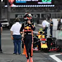 Max Verstappen, Red Bull Racing in Parc Ferme at Formula One World Championship, Rd21, Abu Dhabi Grand Prix, Qualifying, Yas Marina Circuit, Abu Dhabi, UAE, Saturday 24 November 2018.